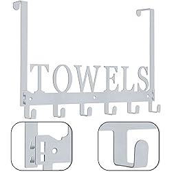 Over The Door Hooks, Towel Rack for Bathroom, Door