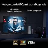 ASUS ROG Swift OLED PG48UQ 47.5in 4K 138Hz OLED Gaming Monitor G-SYNC HDMI 2.1 view 5