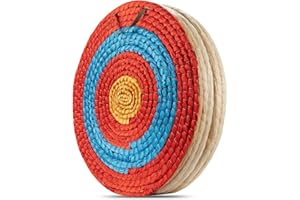 KAINOKAI Traditional Hand-Made Straw Archery Target,Arrow Target for Recurve Bow Longbow or Compound Bow