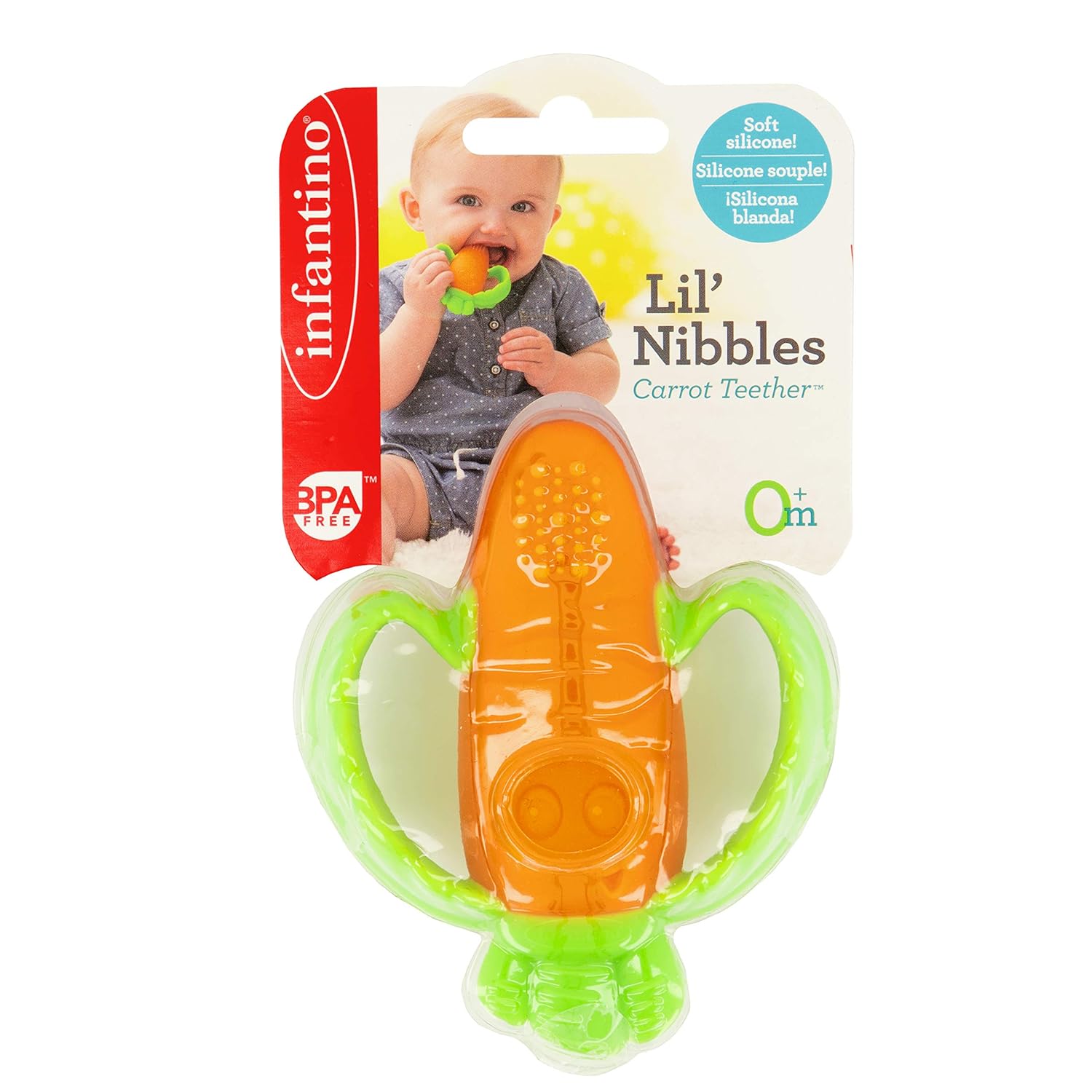 carrot teething toy