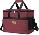 Lifewit Cooler Bag 50 Cans Collapsible Insulated Large Lunch Bag Red