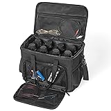 IBVIVIC 8 Slots Wireless Microphone Case with