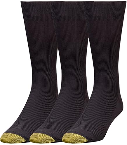 gold toe dress socks for men Mens Harrington Crew Sock AquaFx technology with moisture control Gold Toe Men's Large Dress