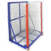Art Drying Rack Screen Drying Rack Screen Printing Drying Shelf Movable Paint Drying Tool (50-Layer)