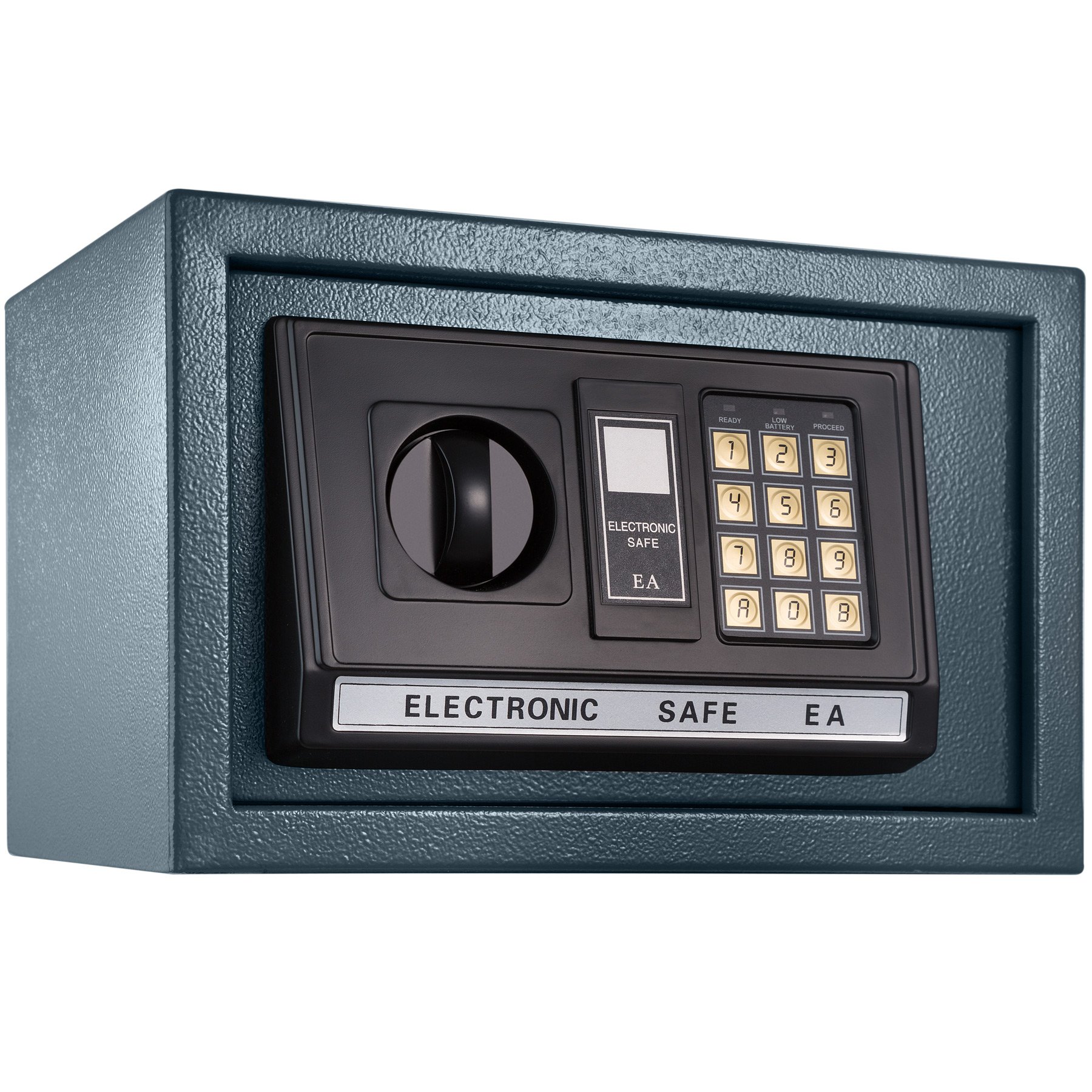 tectake® Massiver Elektronischer Safe Tresor 20 X 31 X 22cm 4,6 kg schwarz inklusive 4 Batterien 2