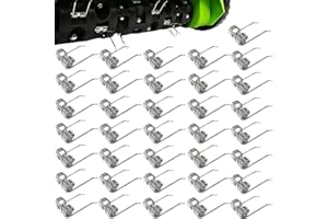 Ryzljss 36-Pack 29272 Replacement Dethatcher Tines Compatible with Greenworks 27022 2500600G 10 Amp 14" Corded Dethatcher,Replacement Durable Steel Scarifier Tines Parts,Lawn Tractor Attachments Set