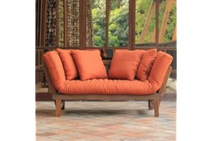 Cambridge Casual Solid Wood West Lake Convertible Sofa Daybed