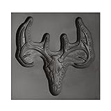 Large - Deer Skull 3D Graphite Ingot Mold for