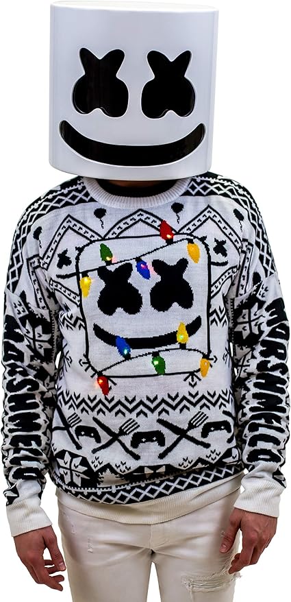 marshmello light it up sweater