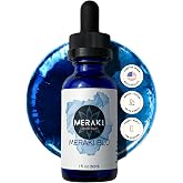 Meraki Blu USP Grade Methylene Blue Solution, 1% Formula, 30 mL | Third-party tested methylene blue solution, high-purity 1% liquid formula in a 30 mL glass dropper bottle.