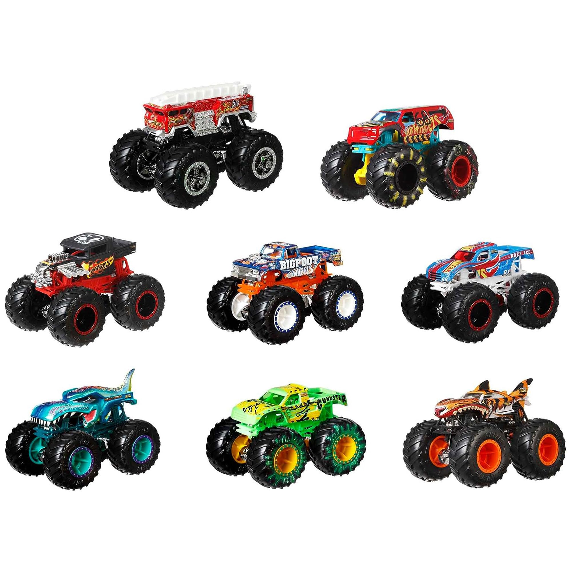Hot Wheels Monster Trucks 8-packs
