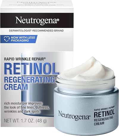 Neutrogena Rapid Wrinkle Repair Retinol Face Cream Anti-Wrinkle Regenerating