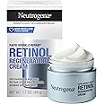 Neutrogena Rapid Wrinkle Repair Retinol Face Moisturizer, Daily Anti-Aging Face Cream with Retinol & Hyaluronic Acid to Fight Fine Lines, Wrinkles, & Dark Spots, 1.7 oz
