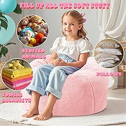 LPMOERA Bean Bag Chair Cover for Kids