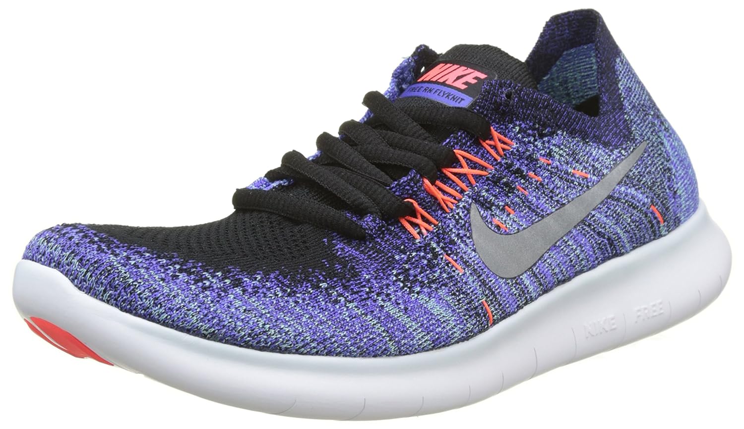 nike free flyknit womens silver