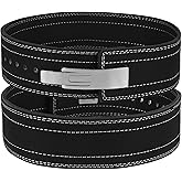 Powerlifting Belts Lever Belt For Men and Women 10mm IPF Thick Leather Weight Lifting Belt Ideal for Gym Belts Training Weightlifting and Bodybuilding Squats and Deadlifts