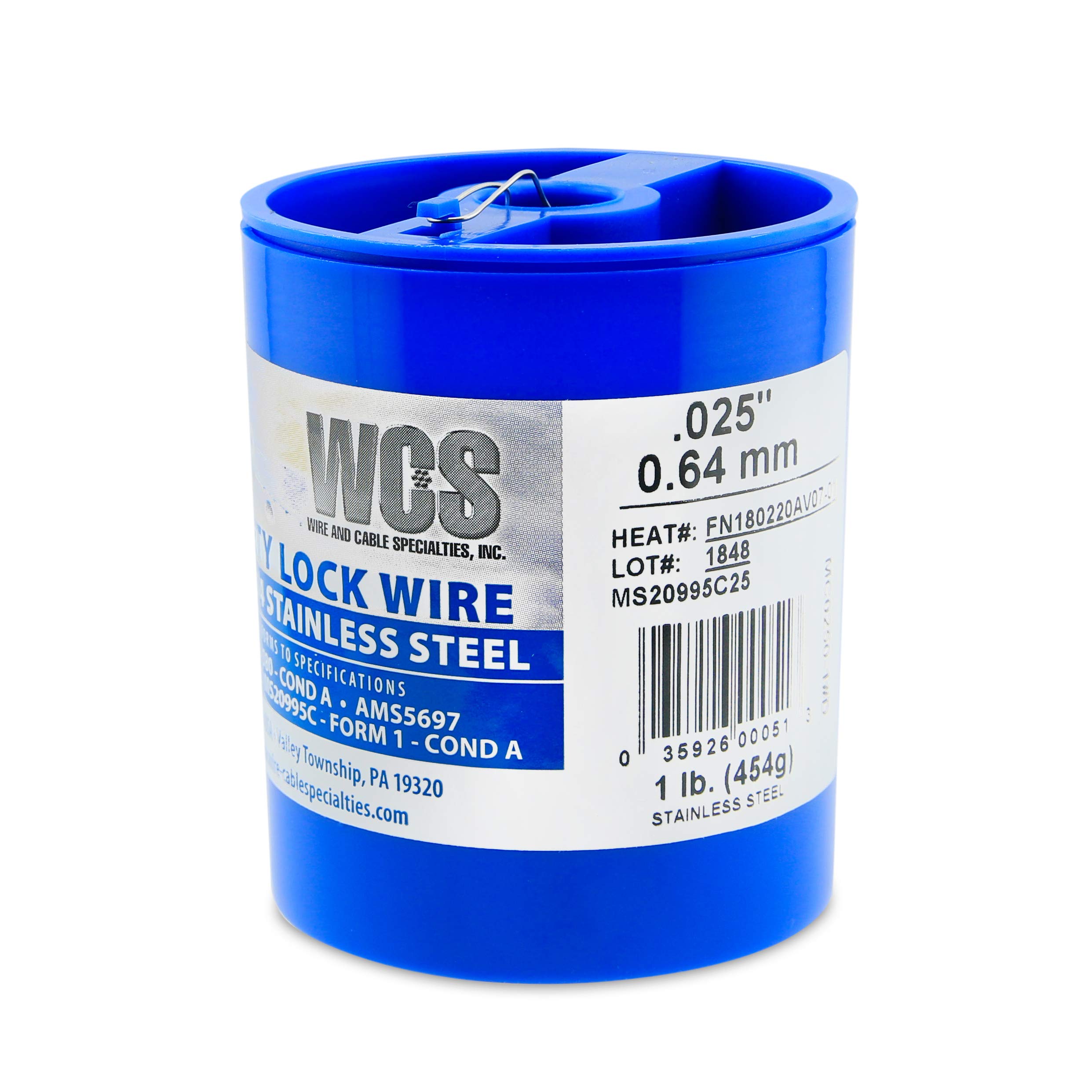 Lock Wire, T302/304