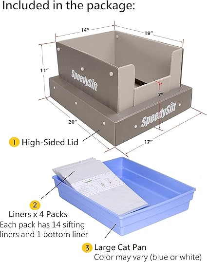 speedy sift litter box
