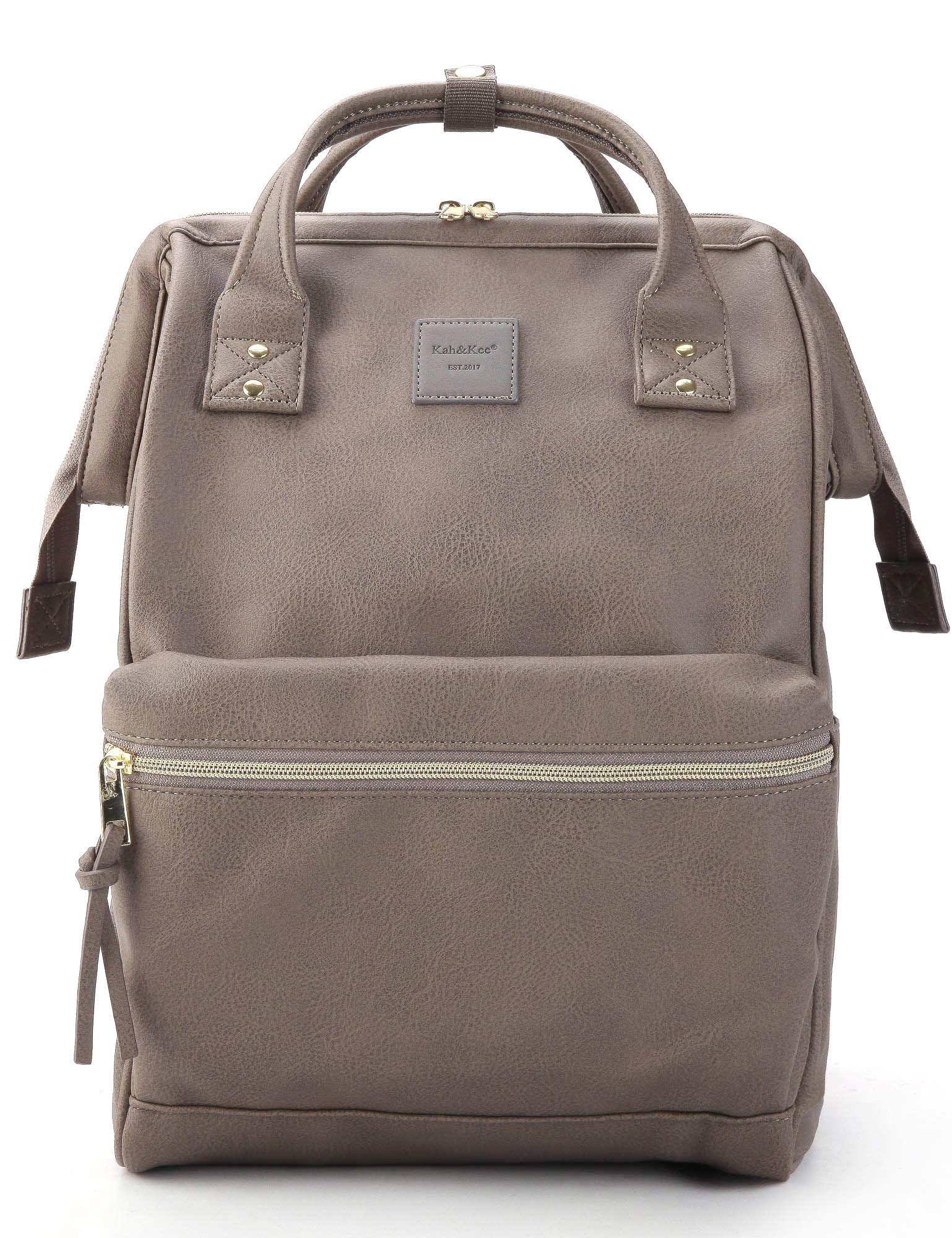 kah and kee leather backpack