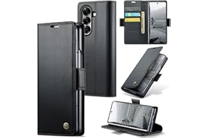 Rerzoiro for Samsung Galaxy Z Fold 7 Case, Premium PU Leather Wallet Case Flip Cover with [RFID Blocking][Card Holder][Stand Function] Shockproof Protective for Samsung Galaxy Z Fold 7, Black