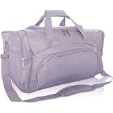 DALIX Signature Travel or Gym Duffle Bag in (Black, Gray, Navy Blue Red)