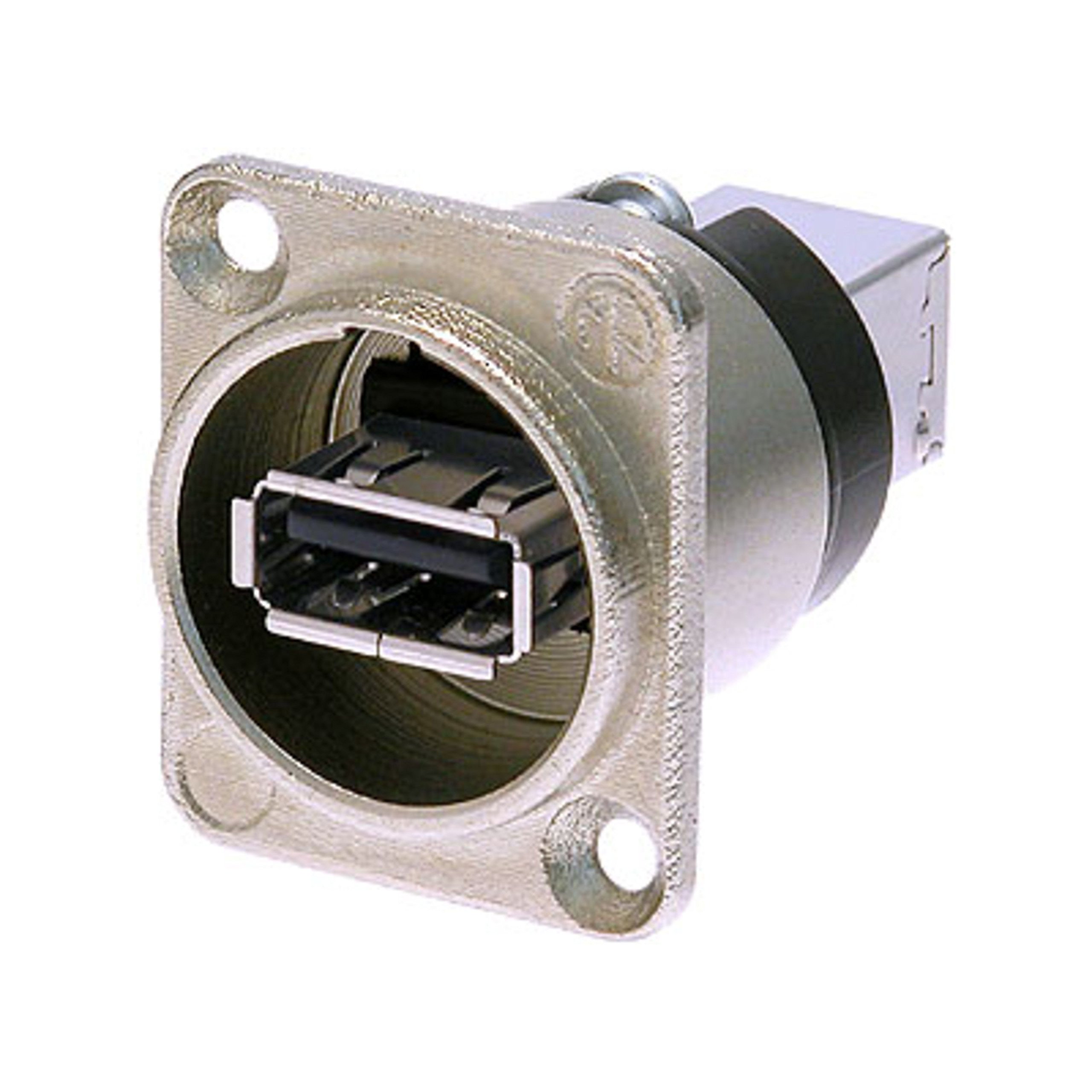 Neutrik NAUSB-W USB A to USB B Chassis Mounting Coupler