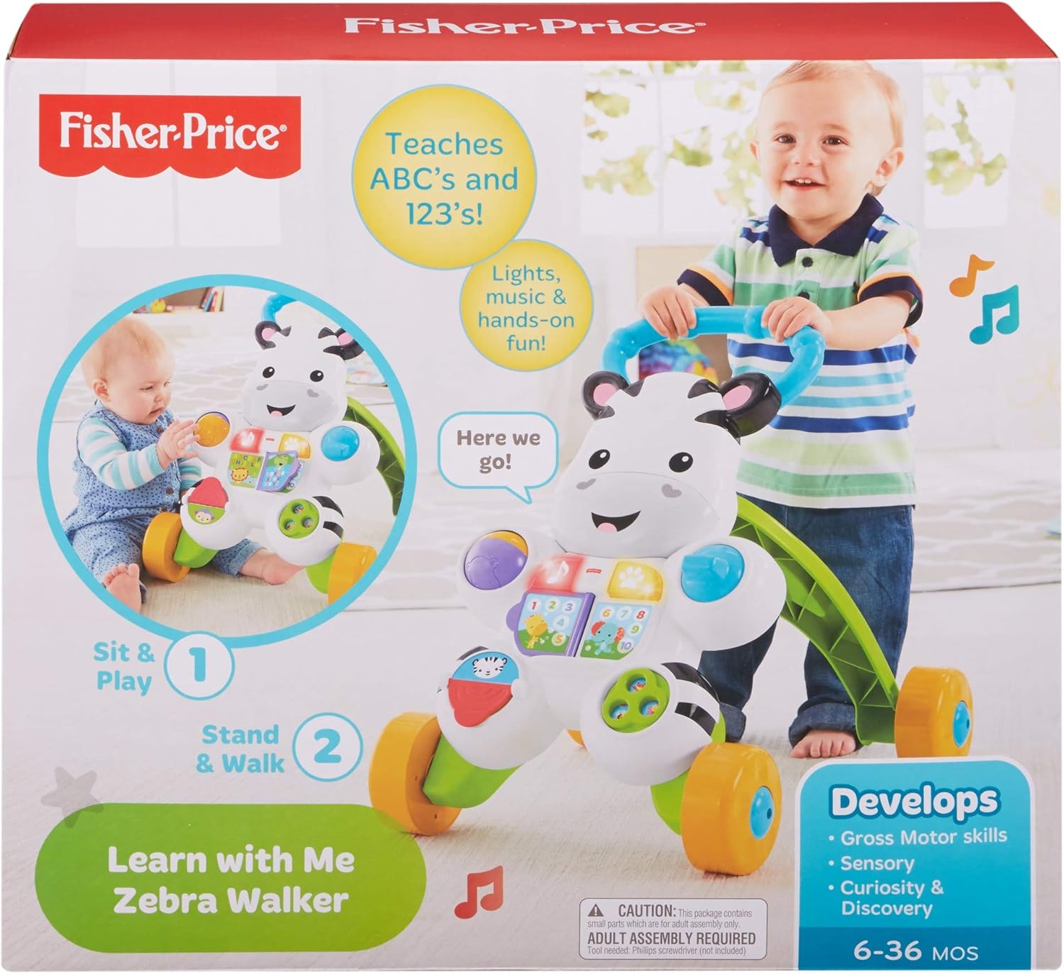 fisher price go baby go zebra