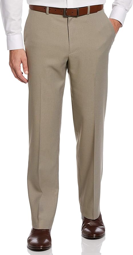 Amazon Perry Ellis メンズ ポートフォリオ クラシックフィット ネイルヘッドドレスパンツ ロングパンツ 通販