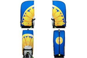 Sandian, Golf Bag Rain Hood Cover Cape, Color Hood2, Padded Club Protection, Heavy Duty All Weather Resistant, One Size Fit Most Stand Carry Cart Tour Bags with Snap Buttons