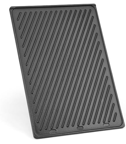 Plancha Weber Pour Genesis II - 57x40cm, Fonte Émaillée Noire