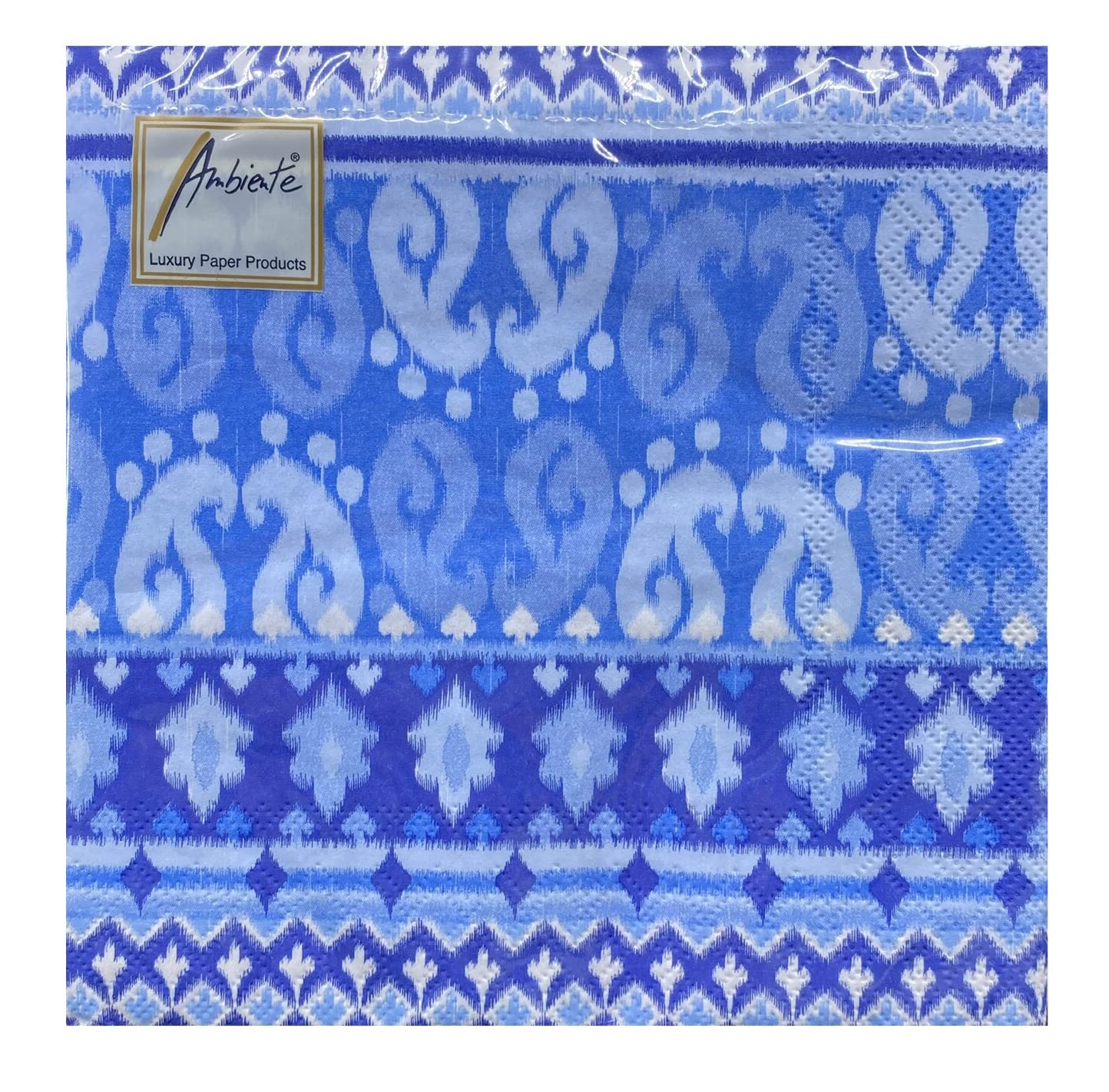 Paper Napkins Lunch Festival Party Approx. 33 x 33 cm Every Day Every Occasion Amara Blue