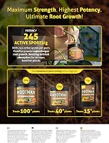 Grow Mate RootMax Mycorrhizal Fungi 200 g Rooting Powder for All Plants view 4