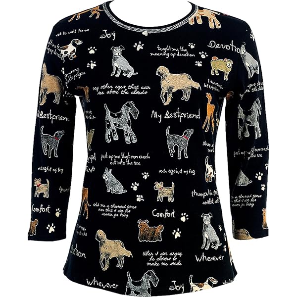 Jess & Jane Reindeer's Dream 100% Cotton Women's Christmas