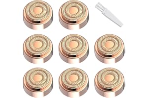 INNOBEAUT Generation 2 Refill for Flawless Replacement Heads Compatible with Finishing Touch Flawless Facial Hair Removal Gen 2 for Women As Seen On TV, 8-pc Pack