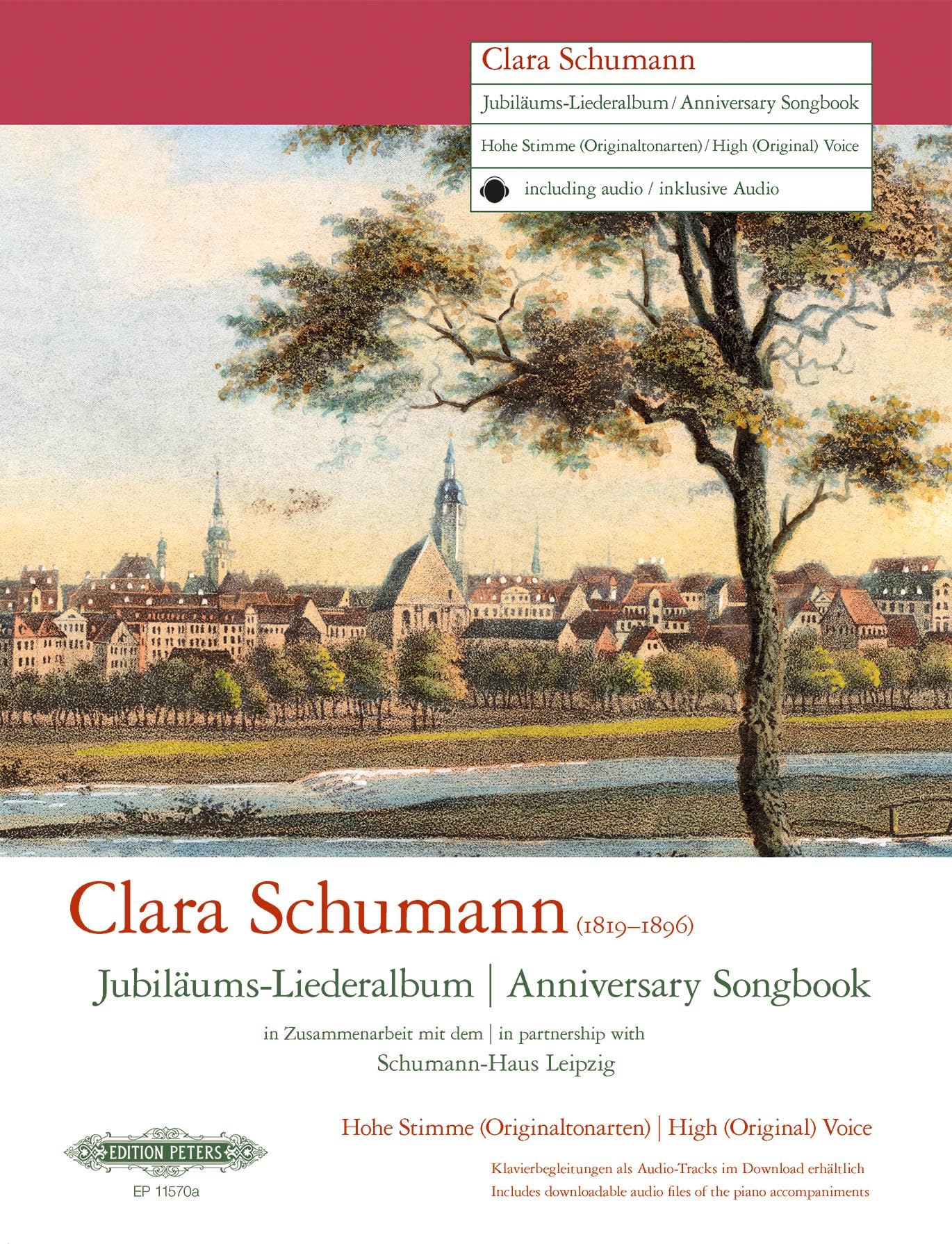 Clara Schumann Anniversary Songbook (High Voice and Piano): Sheet (Edition Peters): 14 Songs High Voice