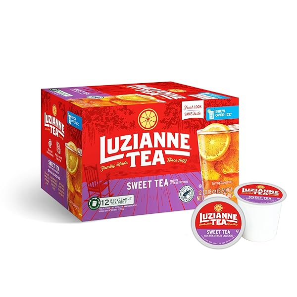 LUZIANNE SWEET ICED TEA SINGLE SERVE PODS, 12CT...