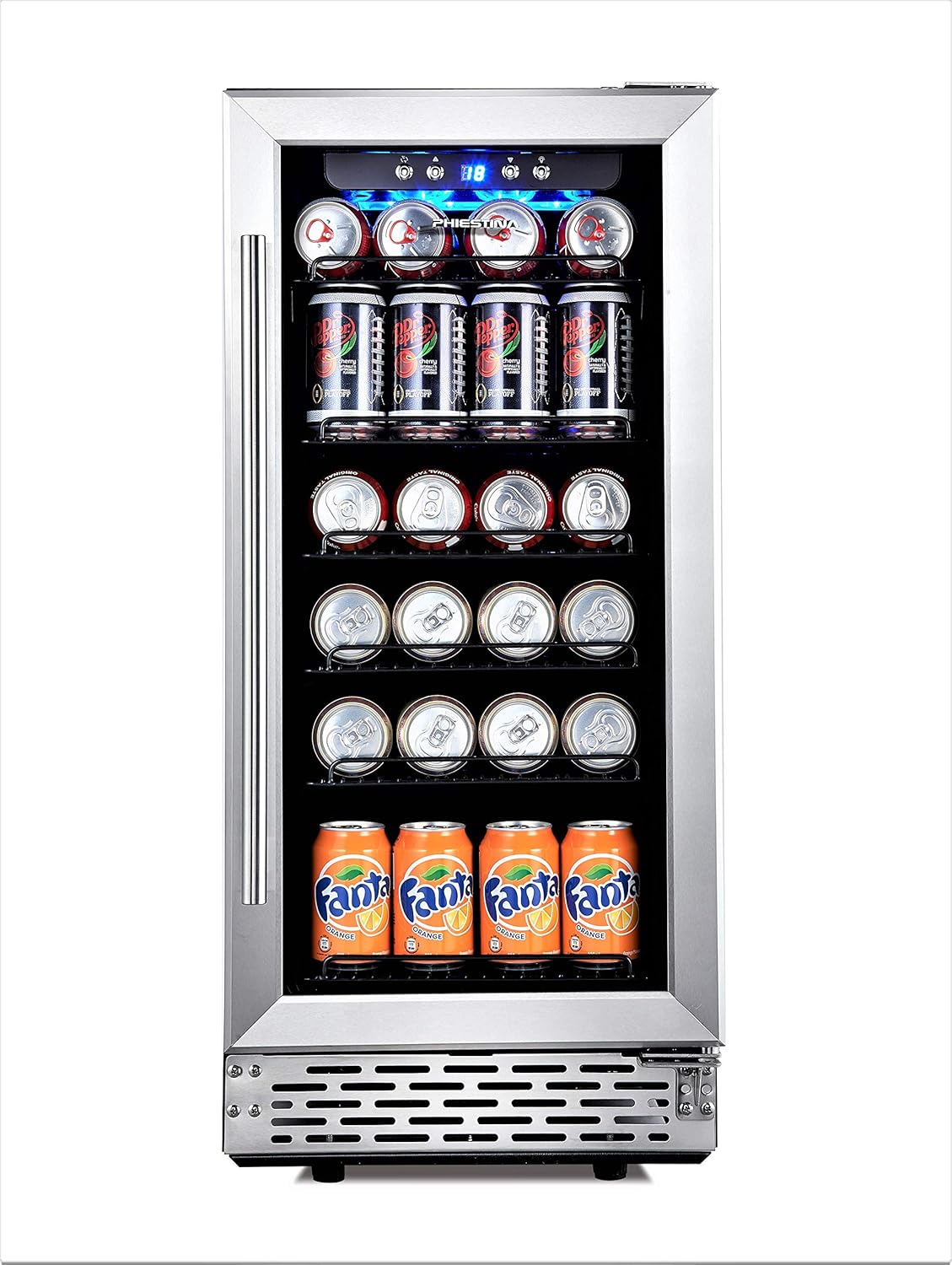 tall beer fridge
