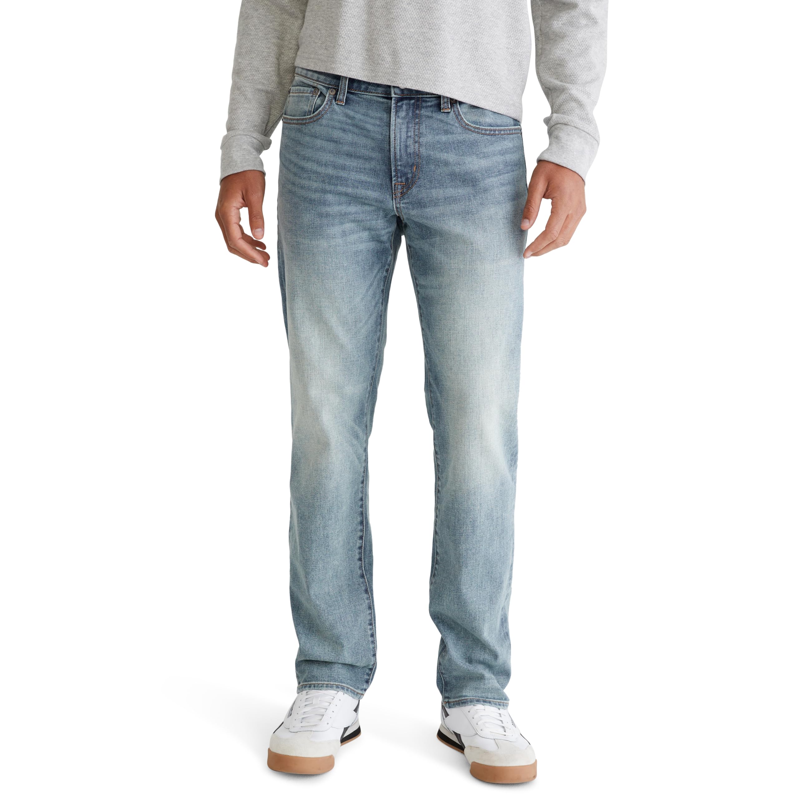 Aeropostale Men’s Straight Premium Air Jean, Denim