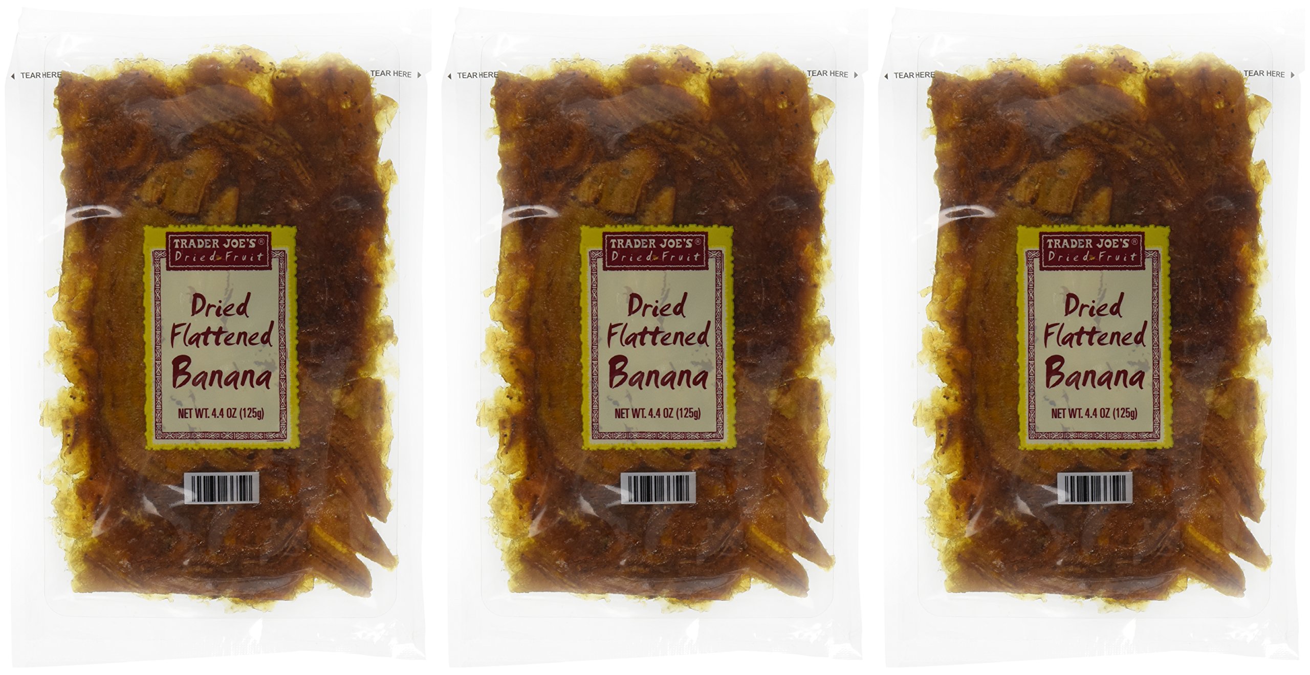 Trader Joe’s Dried Baby Bananas, All Natural, 6oz Bag (Pack of 2