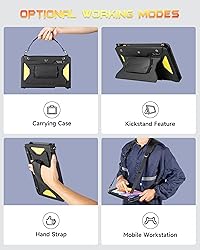 Ulefone Armor Pad 3 Pro Tablet Carry Case, 4-in-1