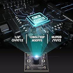 IFWATER 720P USB Camera Module Super Mini 45 Degree