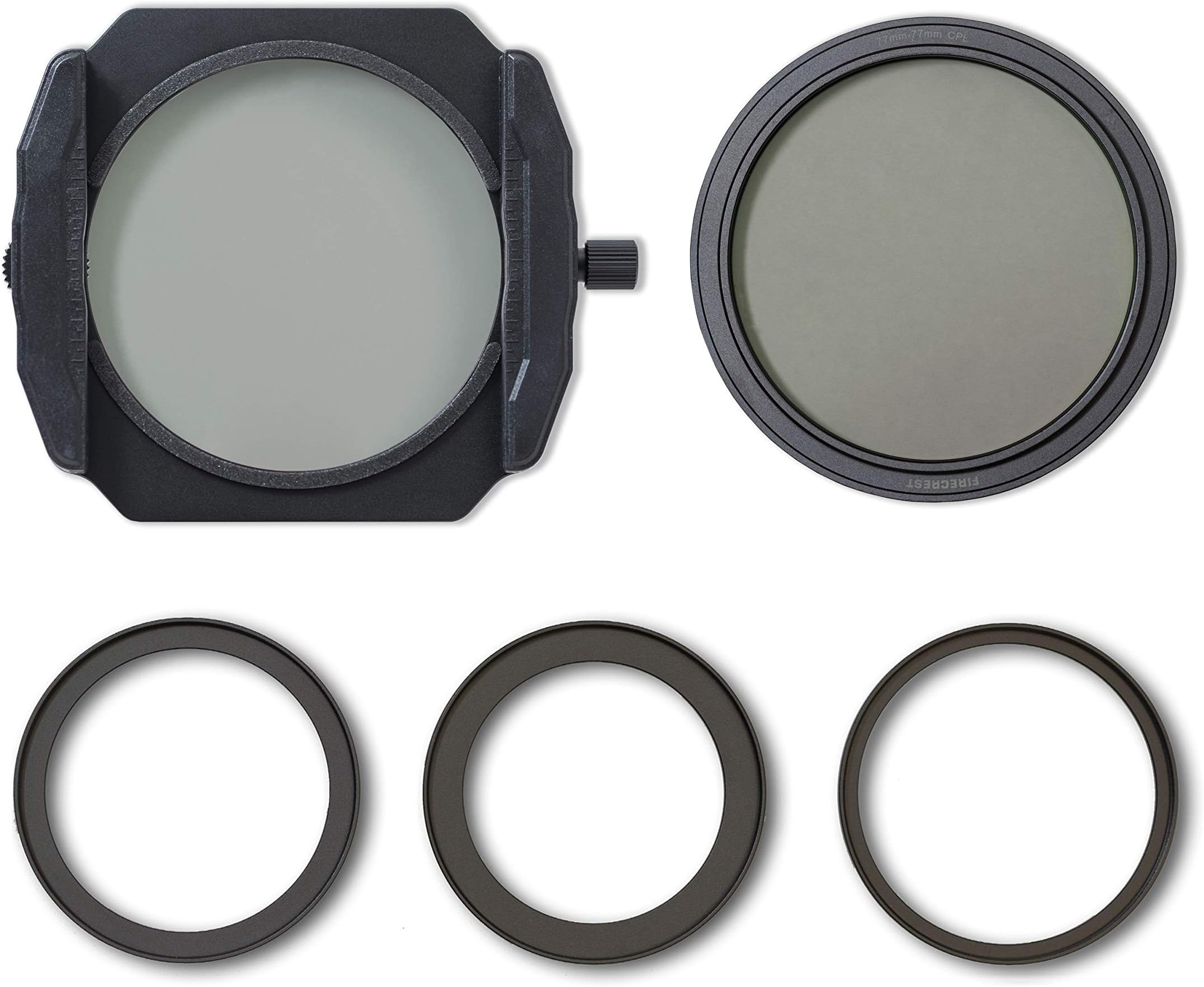 Formatt HitechFormatt Hitech Firecrest 85mm Holder Kit – Professional Grade Holder System – Complete Light Leakage Protection – 85mm Super Lightweight Holder Kit with Integrated Gasket and Extra Oxidisation