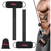 Lifting Straps With D Ring for Weightlifting, Cable Machine, Comfortable Wrist Brace Enhanced Grip for Gym Wrist Straps for Men Woman