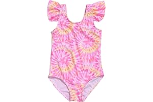 LIZENS Girls Swimwear One Piece Swimsuit Toddler Cute Beach Bathing Suit