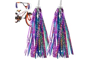 Oeyliz Kids Bicycle Streamers Bike Streamers Bike Tassels for Kids Bike Accessories Scooter Bicycle Tricycle Streamers Bike A