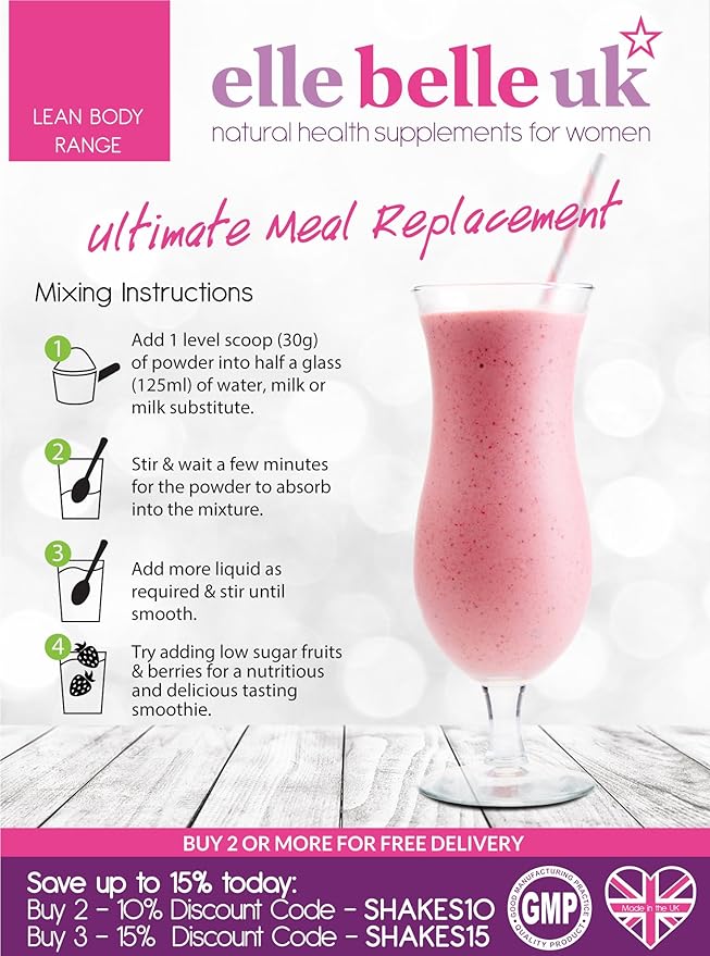 El Mejor Batido Sustitutivo de Comidas Para Mujeres - Sabor ...