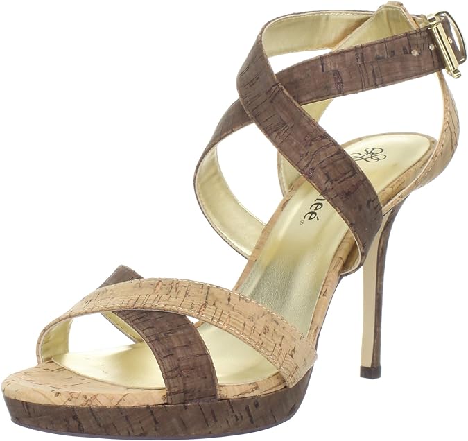 Teva Women's Flatform Universal Platform Sandal, White/Yellow, 5 M US Teva http://www.amazon.com 