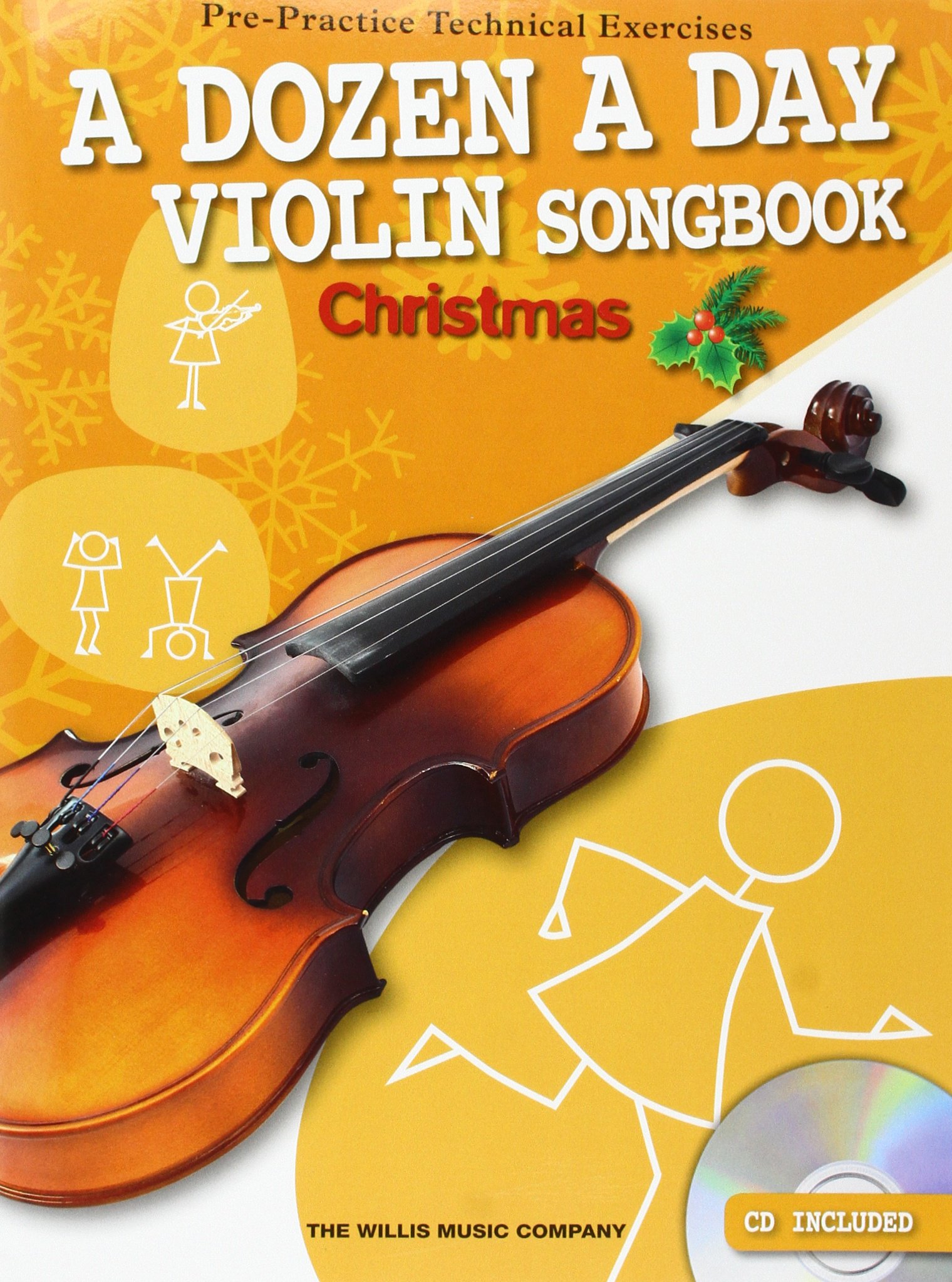 A Dozen A Day Violin Songbook: Christmas