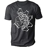 NAZENTI Personalized Dad Shirt, Custom Daddy Shirts for Men, Grandpa Child Fist Bump T-Shirt, for Father Day