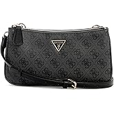 GUESS Sarai 3 Compartment Crossbody, Coal Logo